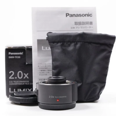 Panasonic DMW-TC20 2x Teleconverter for H-ES200/H-ES50200 [Near Mint] #4936C - Image 1 of 4