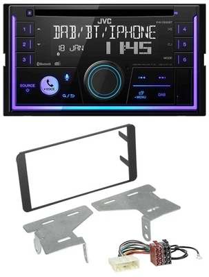 JVC MP3 USB 2DIN DAB Bluetooth CD Autoradio für Subaru BRZ (ab 2012) - Bild 1 von 4