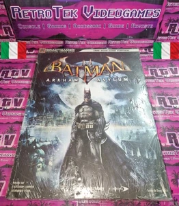 🌟 🇮🇹 GUIDA STRATEGICA BATMAN ARKHAM ASYLUM +POSTER ED. ITALIANA *NUOVA* 🌟 - Picture 1 of 24