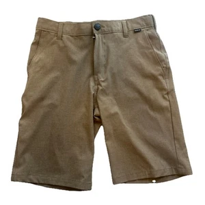 Hurley Jugend Jungen Hybrid Shorts gerade hellbraun Passform L 14/16 neu ohne Etikett - Bild 1 von 11