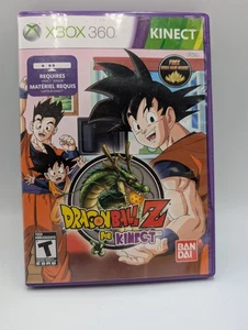 Dragon Ball Z for Kinect Microsoft Xbox 360 2012 CIB Manual No Goku Hair Tested - Picture 1 of 6