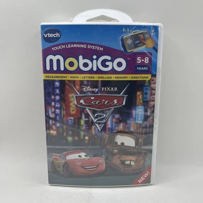 Disney’s Cars 2 • Vtech MobiGo Video Game • Brand New / Sealed! - Image 1 of 4