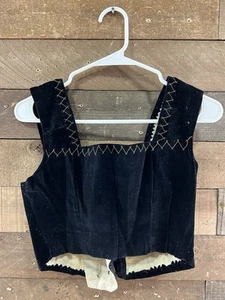 Vintage Theater Kostüm Handarbeit schwarz Damen Trägertop " - Bild 1 von 4