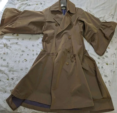 COMME des GARÇONS JUNYA WATANABE Trenc Coat AD2019 Beige Women's Size S USED - Image 1 of 4