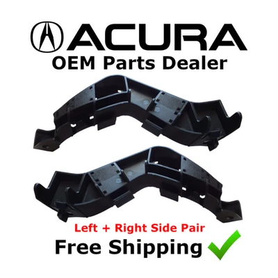 Acura TSX 2009-2014 *Sedán* 4 puertas trasero izquierdo + derecho par espaciador de parachoques soporte nuevo OEM Foto 1 de 4