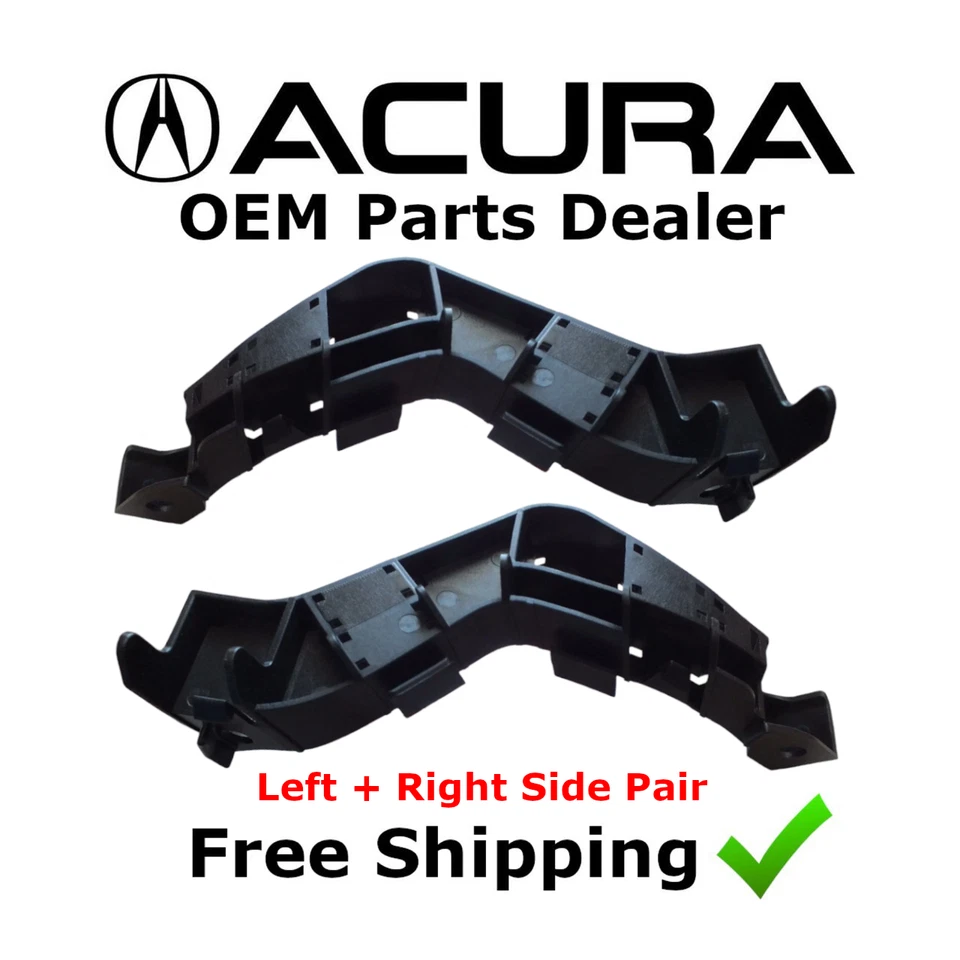 Acura TSX 2009-2014 *Sedán* 4 puertas trasero izquierdo + derecho par espaciador de parachoques soporte nuevo OEM Foto 1 de 4