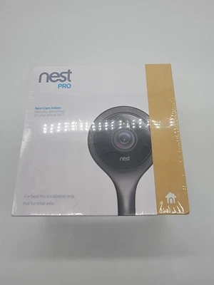 Google Nest Pro (NC1103US) Nest Cam Indoor / 1080p HD and Zoom - NEW SEALED! - Image 1 of 4