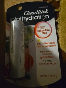 Chapstick Total Hydration 0,12 flüssige Unzen Grapefruit + Limette, nicht getönt - Bild 1 von 5