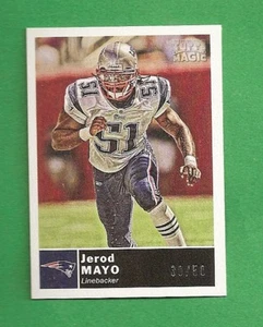 2010 Topps Magic Pigskin mini JEROD MAYO Patriots /50 - Picture 1 of 1