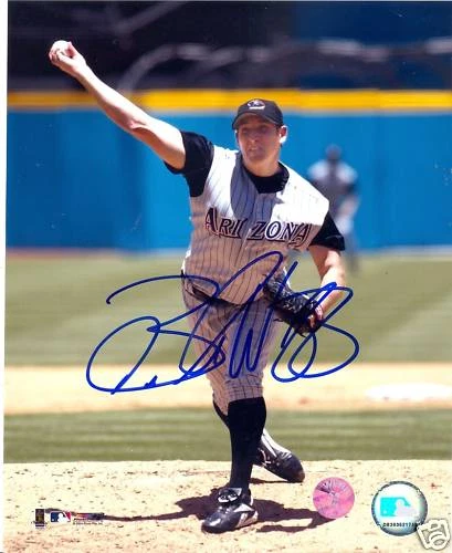 Foto firmada 8x10 certificado de autenticidad Brandon Webb Arizona Diamondbacks Foto 1 de 1