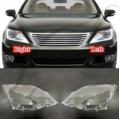 🔥A Pair Front Headlight Clear Lens Cover + Seal Glue For Lexus LS460 2010-2012 - Image 1 of 4