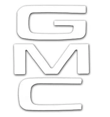 Cartas de puerta trasera 1981-91 - blanco - GMC - Fleetside para camioneta GMC Foto 1 de 1