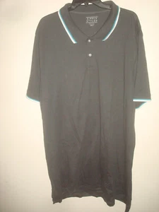 Polo Para Hombre Grande y Alto Gris 3XLT Algodón Estilo Sencillo - Imagen 1 de 2