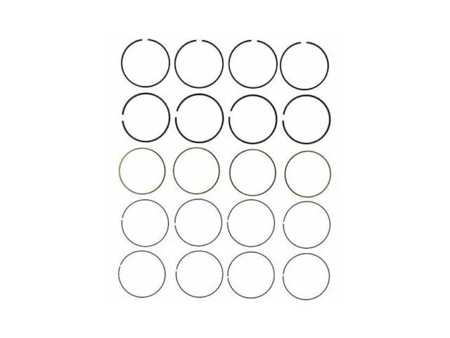 Juego de anillos de pistón para Chevrolet Malibu 2008-2015 potencia sellada 69956DDRX 2014 2009 Foto 1 de 2