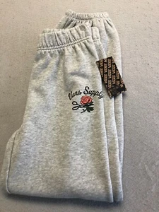 Vans Sweatpants Boy's Size Medium 10-12 New Supply Boutique Gray Jogger Pants - Picture 1 of 5