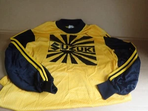 Vintage Viking Repro Jersey Motocross Suzuki Dirt bike Supercross Jersey XL OHIO - Picture 1 of 9