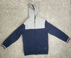Gap Jacket Kids Blue Quilted Fleece Full Zip Logo Measurements In Description* - Picture 1 of 13