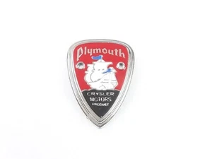 BADGE MONOGRAM DECAL FOR VINTAGE CHRYSLER PLYMOUTH CAR 1950'S #V346-8 - Picture 1 of 6