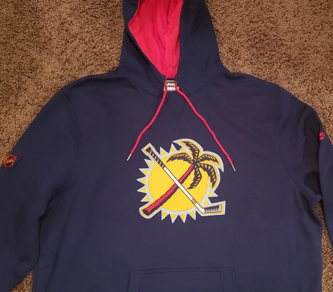 Florida Panthers Fanatics Branded NHL Reverse Retro Men's Hoodie Size 3xl NWT Cover