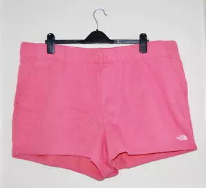 NWT The North Face Women's Plus Cosmo Pink Half Dome Sweat Shorts sz 3X - Picture 1 of 11