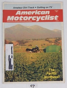 AMERICAN MOTORCYCLIST Magazine Octobre 1991 Pacific Northeast AMA Cover Issue - Picture 1 of 11