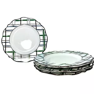 JULISKA x Veronica Beard Bohemian Vine Dessert Salad Plate Set for 4 (MSRP $192) - Picture 1 of 3