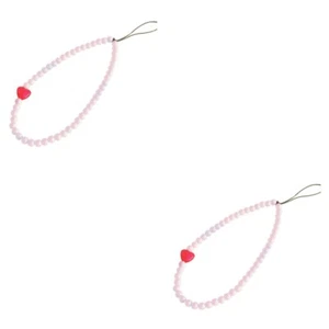 Phone Chains Beaded Phone Charms Key Lanyards Phone Wrist Straps Friends - Zdjęcie 1 z 12