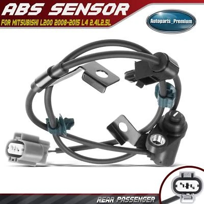 ABS 车轮速度传感器适用于三菱 L200 2008 - 2015 L4 2.4L L4 2.5L 后右 — 第 1/4 张图片