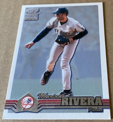 Tarjeta Mariano Rivera Hof 2000 Pacific Paramount #164 casi nueva-como nueva Foto 1 de 2