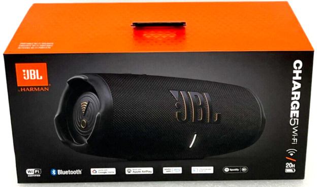 JBL Altavoz Bluetooth Charge 5 Negro