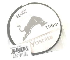 YOSHITA Fishing Line 100mtr Clear Reliable Strong Light Weight