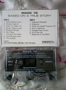 Mack 10 based on a true story promo cassette album - Picture 1 of 2