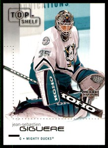 2002-03 Upper Deck Top Shelf Jean-Sebastien Giguere Anaheim Mighty Ducks #1