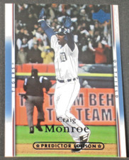 Craig Monroe 2007 Upper Deck Predictor Edition Blue Parallel #113 Detroit Tigers