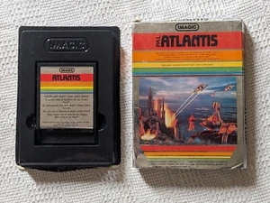Atlantis Atari 2600 Game - Imagic Boxed - Working No Manual - Atlantis - Picture 1 of 5