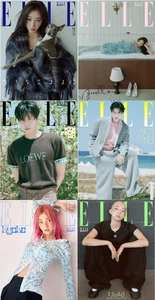 ELLE Korea August 2025 Issue GISELLE KIM SEON HO KYOKA - Picture 1 of 7