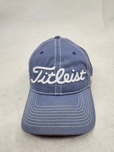 Titleist Pro V1 FJ Golf Pro Hat Cap Light Blue Patch Logo Strapback Adjustable - Picture 1 of 10