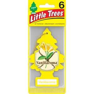 Little Trees 60105 Vanillaroma Lufterfrischer zum Aufhängen für Auto & Zuhause 6er Pack! - Bild 1 von 3