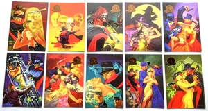 1994 The Shadow Topps Trading Chase Foil Card Set of 10 L1 - L10* BUY 2 GET 2 - Picture 1 of 9