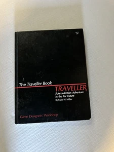 HARDCOVER Traveller Book GDW Game Designer's Workshop Mark Miller - Picture 1 of 7