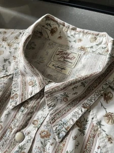 WESTERN LS FLORAL SHIRT XL 42/44 - Picture 1 of 6