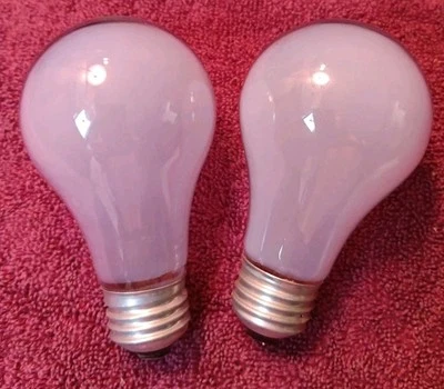 2 GE New/ Tested Equals 40W A19 Bulbs B92 - Image 1 of 4