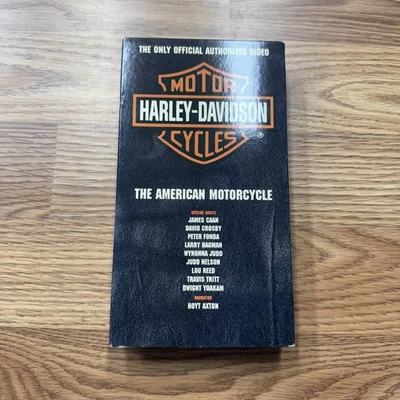Vintage Harley-Davidson The American Motorcycle VHS 90s NTSC Cabin Fever Tape - Image 1 of 4