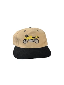 Gorra de béisbol OTTO para hombre talla única beige negro algodón bordado logotipo de motocicleta - Imagen 1 de 7