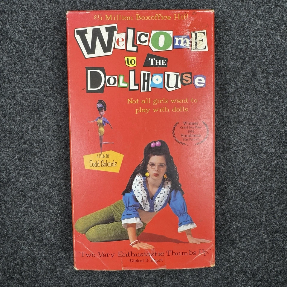 Welcome to the Dollhouse VHS 1996 Todd Solondz Comedy Tested - Image 1 of 4