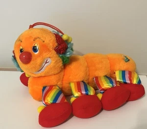 Commonwealth Lotes A Lots a Legggggs Orange Clown 1984 11"" felpa oruga - Imagen 1 de 20