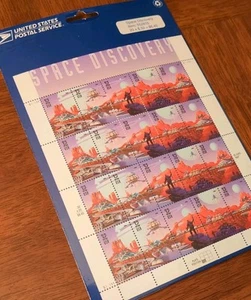 1997 SPACE DISCOVERY 20 Stamp 32c Sealed MNH Sheet USPS - Picture 1 of 3