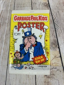 Vintage Garbage Pail Kids Poster Unopened Pack Topps 1986 GPK - Picture 1 of 4