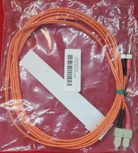 Duplex Fiber Optic Cable 3M ST SC - Free S&H - Picture 1 of 1