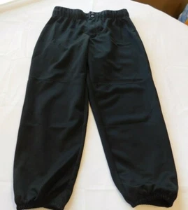 Intensity Youth Boy's Active Baseball Pants Black Size L large Pre-owned GUC - Picture 1 of 5